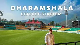 FIRST TIME VISITED DHARAMSHALA CRICKET STADIUM😍 | Must visit Dharamshala stadium Himachal tourism