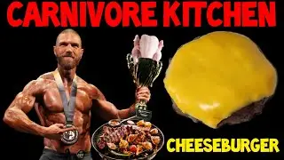 Carnivore Kitchen: My Main CONTEST PREP MEAL - Gluten Free Keto Cheeseburger Recipe