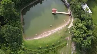 Sobrevoando área rural | DRONE DJI MINI 4K #agro #drone