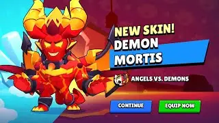Brawl Stars - Season 41 Update - ANGELS VS. DEMONS (Descending Demons) - Demon Mortis Unlocked