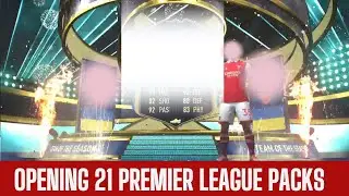 OPENING 21 8 X PREMIER LEAGUE PLAYER PACKS FOR TOTS - FIFA 23 ULTIMATE TEAM