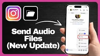 How to Send Audio Files On Instagram | No Third Party App Needed! 