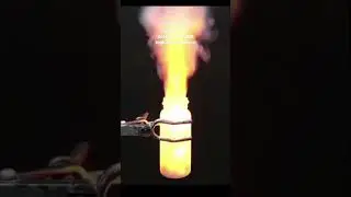 potasyum klorat ve jelibon tepkimeye girerse ne olur?