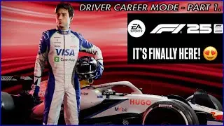 Режим карьеры F1 25, часть 1: Становление пилотом Формулы-1. Мы вернулись! 😍