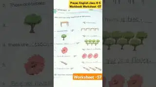 Class 4 5 english workbook worksheet 57 @nkbyadwal pryas english workbook class 4 5 worksheet 57