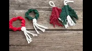 Macrame Christmas Wreath - Perfect for Beginners