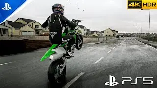 RIDE 4 (PS5) WHEELIE in FIRST PERSON is AWESOME | Ultra Realistic Graphics [4K60FPS]