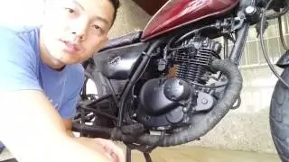 Instalando comando avançado Intruder 125 dalavas café racer / bobber / brat / scrambler