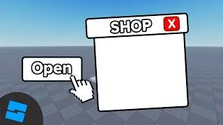 How to Make a Open and Close button in ROBLOX STUDIO