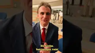 Alex Raufoglu, correspondente azerbaijan&ecirc;s no Departamento de Estado nos EUA, sa&uacute;da Aurelino Filho