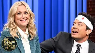 Amy Poehler Crashes Jimmy's Monologue Before Hosting Saturday Night Live | The Tonight Show