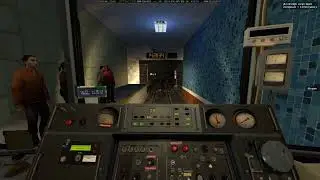 Garry's Mod Metrostroi Покатушки По Самарскому Метро На 81-717