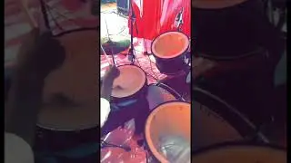 Main kyun daran #creative_amos #shorts #drums #cover #live #worship #blessed #live