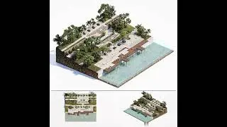 Axonometric Walkthrough Using Lumion 11
