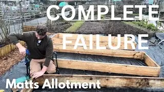 Allotment failure | Bind weed & more trash|Allotment garden uk