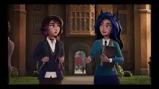 Mischa, Jessa Bunny ears clip Supernatural academy