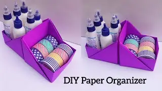 Try this Super Easy Mini DIY Paper Organizer | Paper Crafts | Bettercrafts 