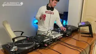 HYBRID TECH HOUSE SET Vinyl + Cdj | 15 yrs old Dj Gabri3lo
