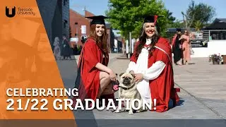 Celebrating Graduation at Teesside - July 2022