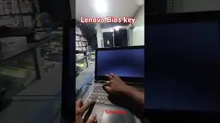 Lenovo Bios key