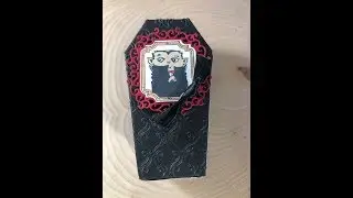 Vampire Coffin Halloween Treat Box
