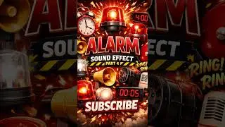 Cartoon Alarm Sound Effect (PART 4) | Funny Alarm SFX for Videos, Games & Shorts