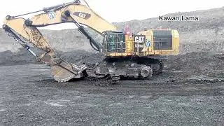 Cara Memasang Track Excavator Cat 6015B tanpa alat bantu