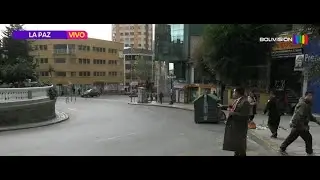 La Paz enfrenta caos por para del transporte