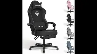 SITMOD Gaming Chair for Adults with Footrest   Ergonomic Computer Video Gaming Chair