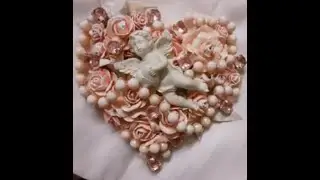 Lovely Shabby Chic Mixed Media Heart Tutorial - jennings644 - Teacher of All Crafts