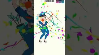 Draw Police - Tricky Puzzles : Funny Animation Gameplay 🥰😹 Android Mobile #shorts games (Level 83)