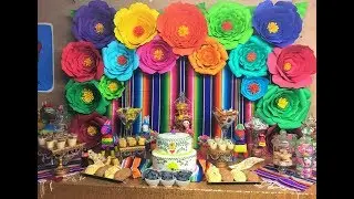 FIESTA TEMATICA MEXICANA|2017|MESA DE DULCES|MEXICAN PARTY|IDEAS|DECORACION|FIESTAS INFNTILES