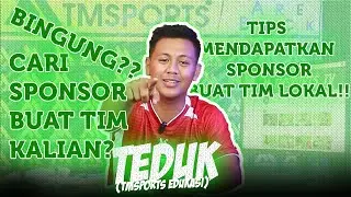 TIPS MENDAPATKAN SPONSOR BUAT TEAM KALIAN!!