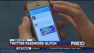 Twitter password glitch