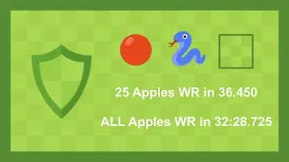 The Weirdest Double World Record | Shield Mode 25 & ALL Apples World Records