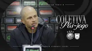Coletiva pós-jogo | Operário x Volta Redonda - Alex