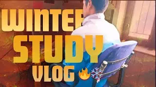Winter Study Vlog ❄️ | Real Life of 11th PCM Student 🔥📚