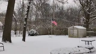 Cold and Snowy Burrrrr 🌨️❄️🌬️🥶 South Bend, Indiana, Enjoy the Video 😏 Randy