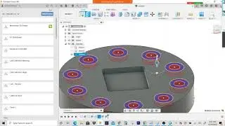 Fusion 360 CAM Tutorial: Bolt Circles, Counterbore, Drilling and 2D Pocket
