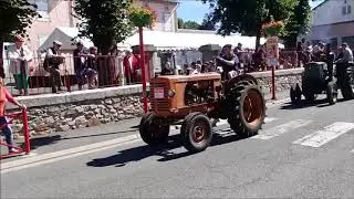 pilou34 présente défilé de vieux tracteurs a Murat sur Vébre