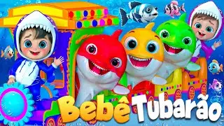 Cantando com o Beb&ecirc; Tubar&atilde;o | rimas infantis e can&ccedil;&otilde;es infantis  @SuperLucaPortugues