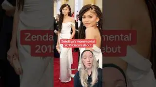 Zendaya&rsquo;s monumental 2015 Oscars debut