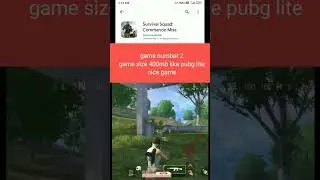 top 3 game like pubg mobile android games @IshantGamerLac