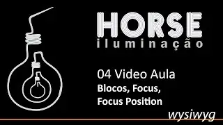 04 Video Aula Wysiwyg - Blocos, Focus, Focus Position, Elipso com faca e gobo