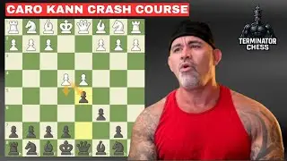 Caro-Kann Crash Course #chess #checkmate #chessgame #chessstrategy #chessopening #carokann 