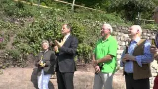 N&auml;pperle mit `em Schn&auml;pperle-Bierpr&auml;sentation der Salvatorfreunde