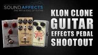 Сравнительный тест гитарных эффектов Klon Clone (Wampler Tumnus, EHX Soul Food и Rockett Archer)