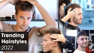 Trending hairstyles for men 2022