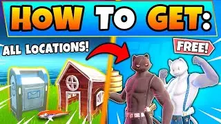 DELIVER FISH TO DROPBOXES SHADOW/GHOST - Fortnite Week 6 challenges