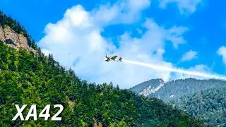 Epic Aerobatics: XA42's Stunning Flight Display at ZigAirMeet 2023
